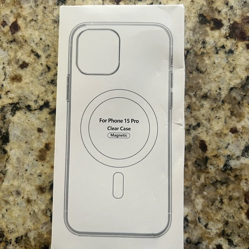 NEW iPhone 15 pro Case Clear
